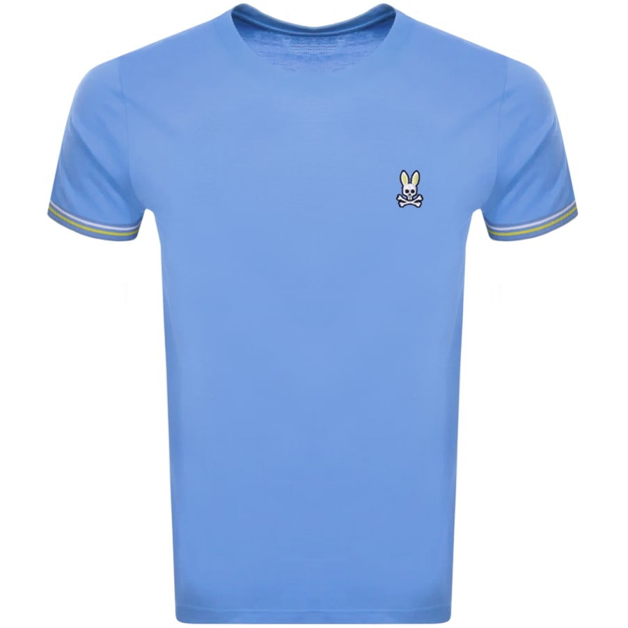 Alternative Image for ProductPsycho Bunny Norbury Tipped T Shirt Blue1